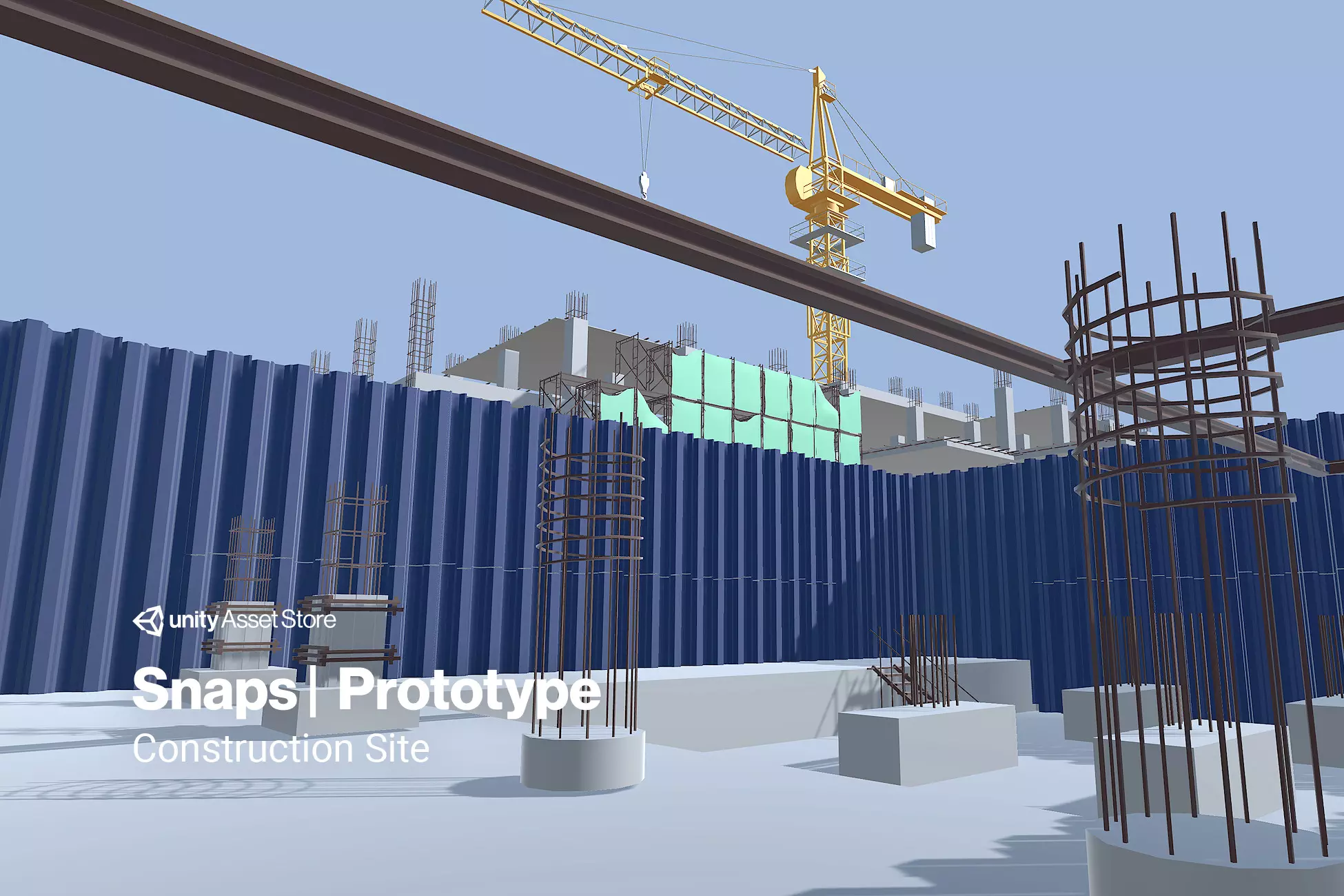 Unity Asset Snaps Prototype Construction Site free download