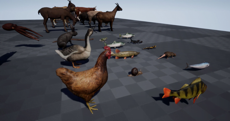 Unity Asset Animal Pack Ultra free download