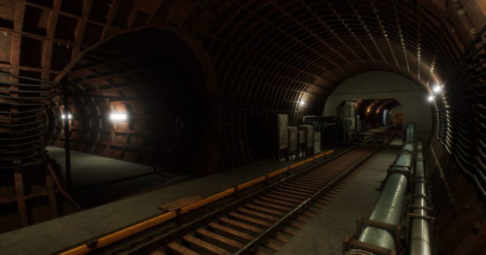 Unity Asset Modular Subway Tunnels free download