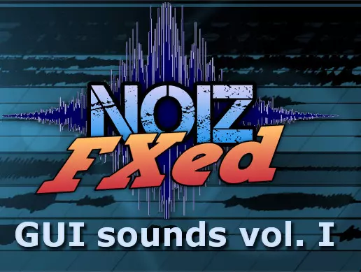 Unity Asset GUI Sounds Vol I - NoizFXed free download