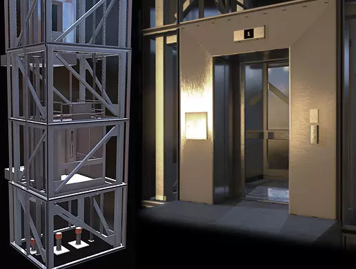 Unity Asset Moving Elevator System (Fully functional) free download