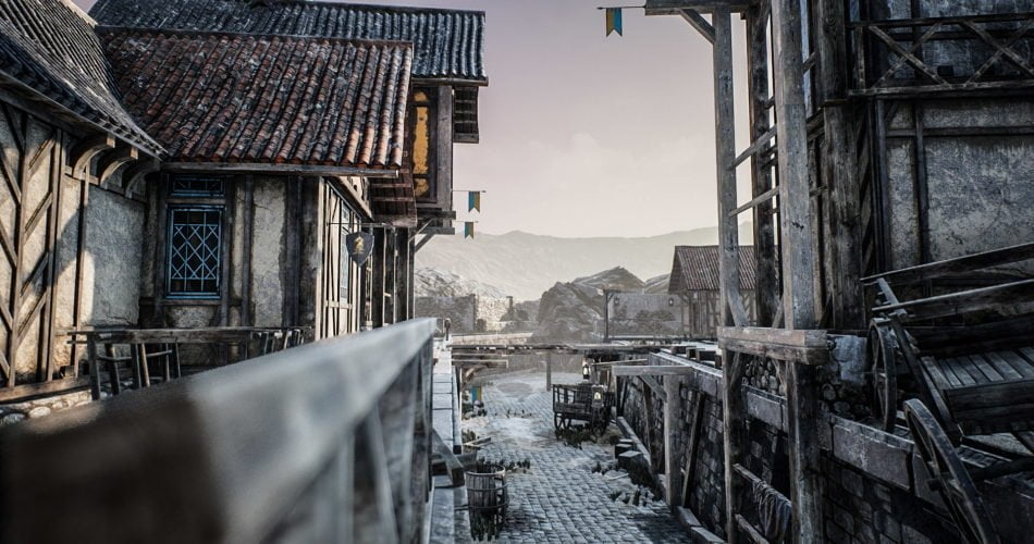 Unity Asset Fantasy and Medieval Architecture Kit free download