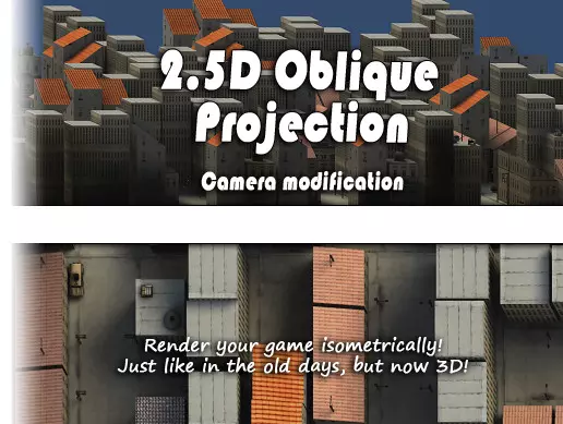 Unity Asset 2.5D Oblique Projection free download