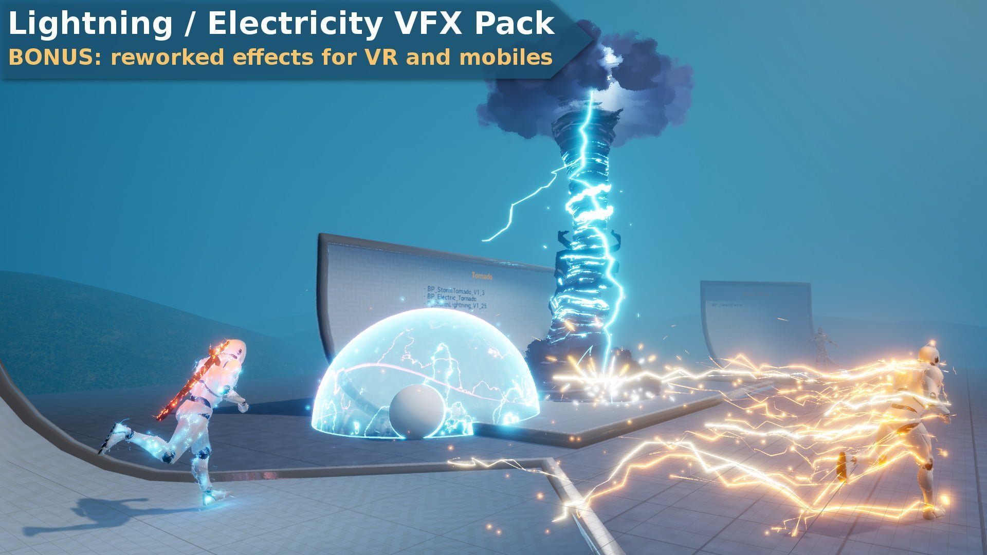 Advanced Lightnings VFX [Niagara] in Code Plugins - UE Marketplace