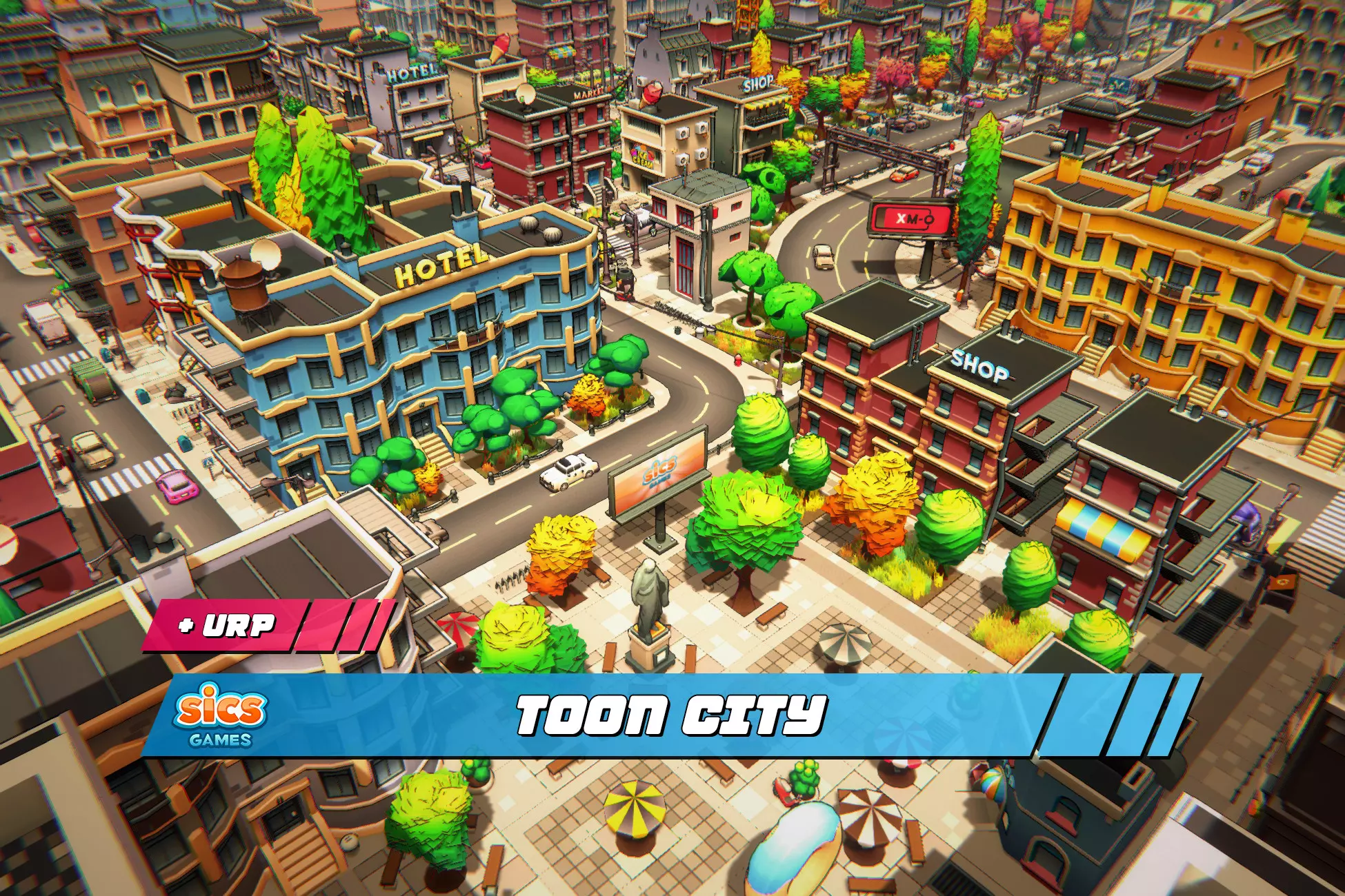 Unity Asset Toon City free download