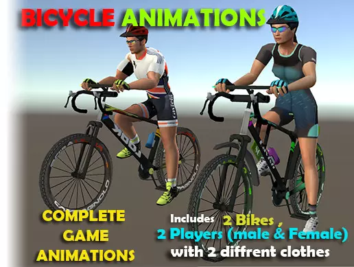 Cyclist Animations HD