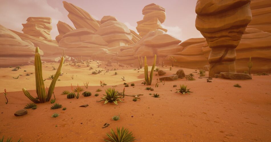 Stylized Desert Environment
