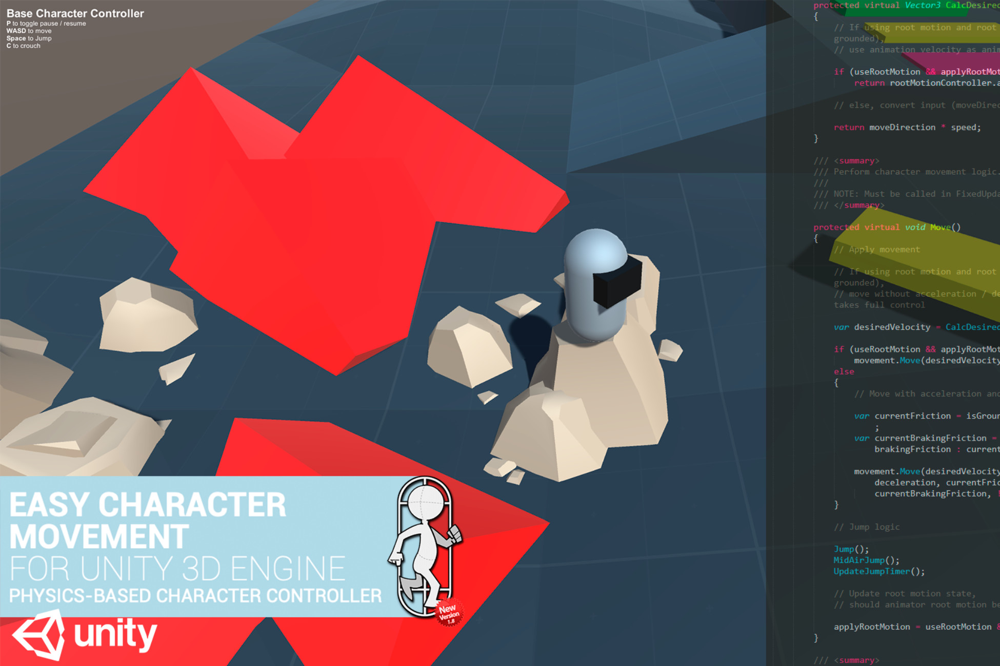 Character controller. Unity Movement. Юнити АССЕТ стор. Easy character. Юнити движение.