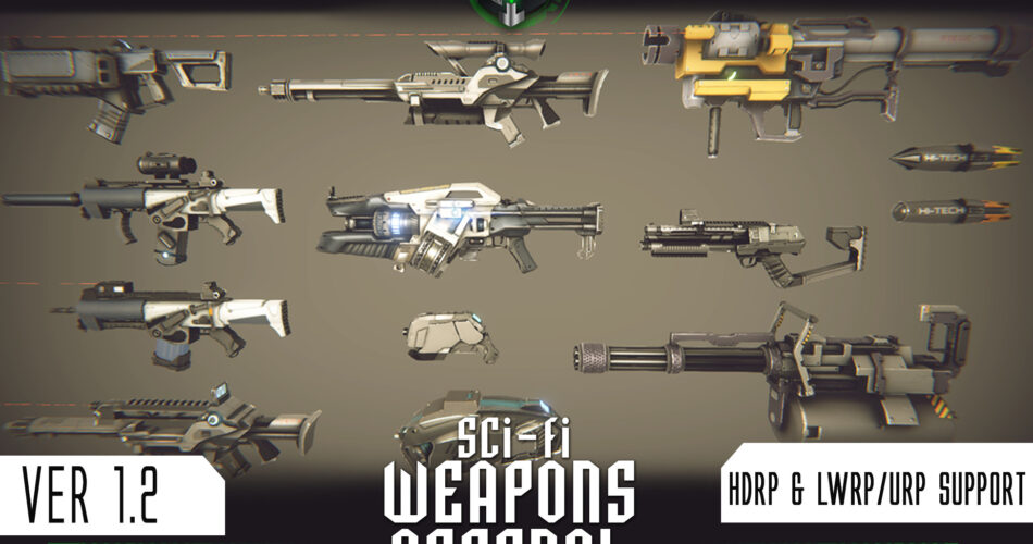 Sci-fi Weapons Arsenal