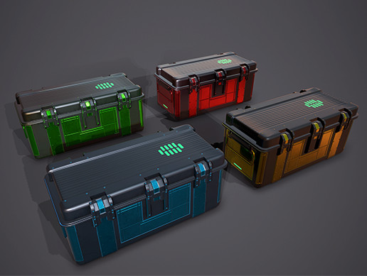Sci-fi Loot Chests