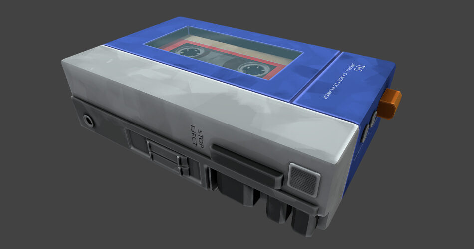 Cassette Player /Retro Electronics/