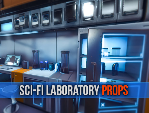 SCI-FI Laboratory Props
