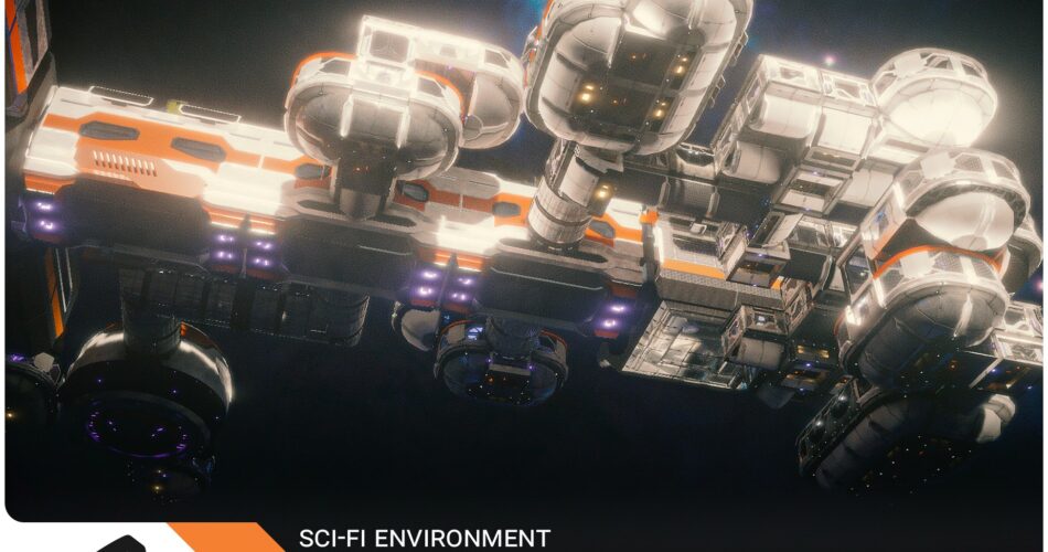 SciFi Space Base