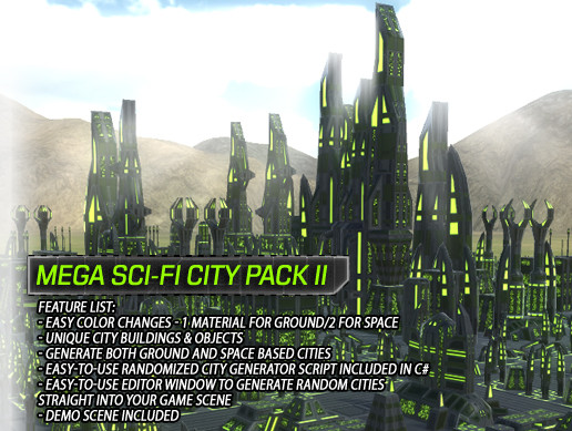Mega Sci-Fi City Pack 2