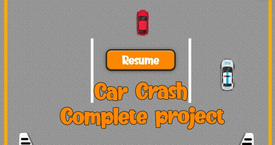 Car Crash Traffic Racer - 2D Car Hyper Casual Game