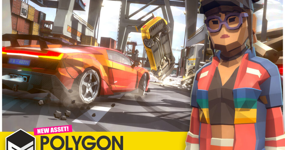 POLYGON - Street Racer - Low Poly 3D Art by Synty