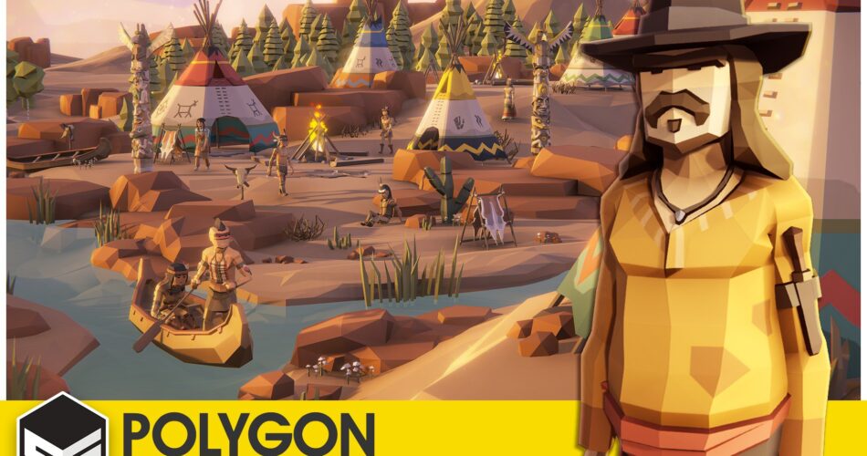 POLYGON Western Frontier - Low Poly 3D Art by Synty