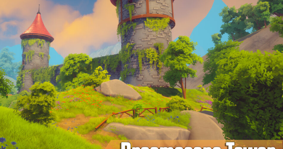 Dreamscape Nature : Tower URP - Stylized Open World Environment