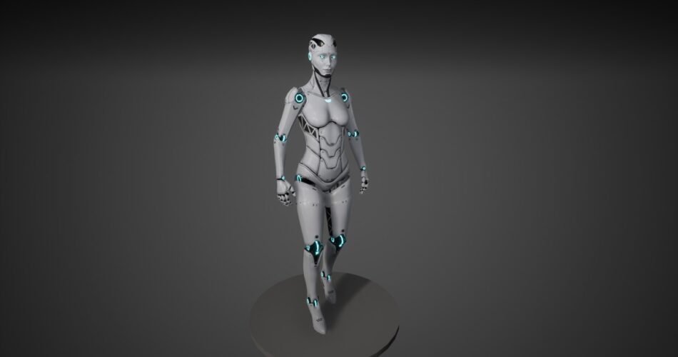 Modular Robot Girl