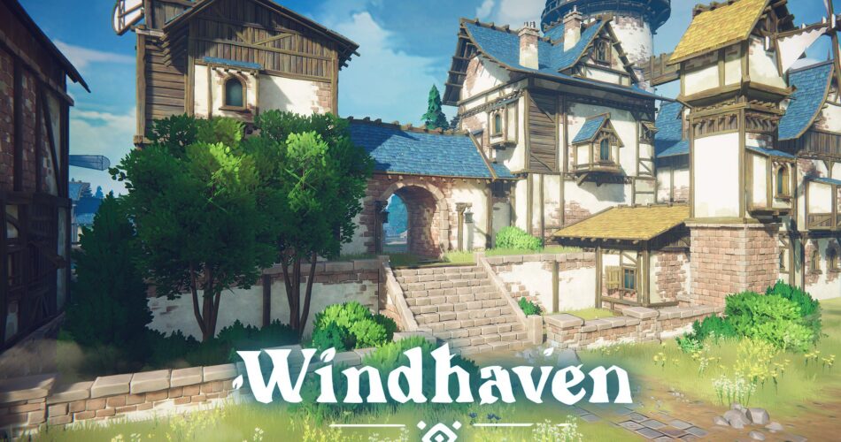 WindHaven - Stylised Fantasy Town - URP