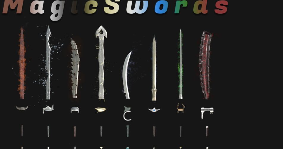 Modular Assets - Magic Swords