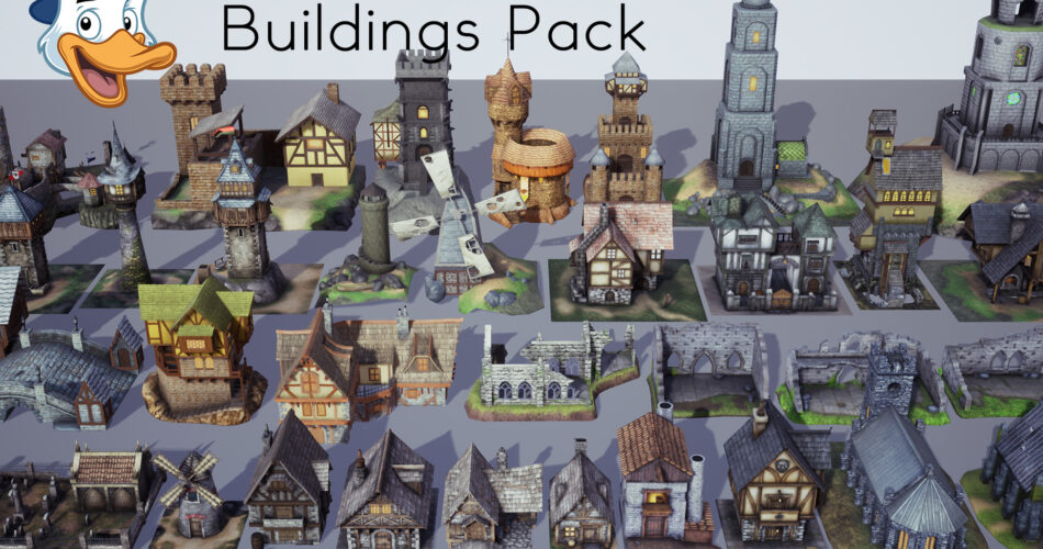 Medieval Fantasy Buildings Pack