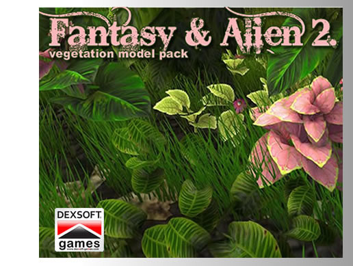 Alien 2. Vegetation Pack